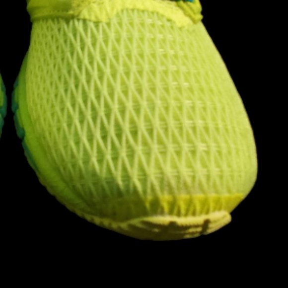 Asics GEL-Quantum 180 Performance Running Shoe, 8.5, Safety Yellow and Blue - Picture 6 of 11